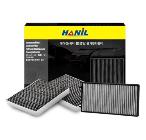 한일 활성탄 자동차 에어컨필터, c174, 3개