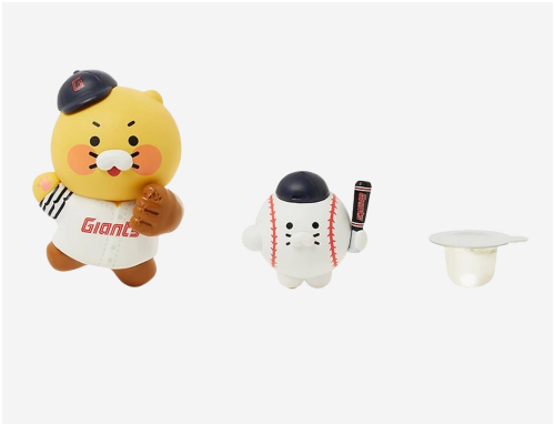 한국 프로야구 x 카카오 프렌즈 춘식이 롯데 자이언츠 에어프레셔너 세트 V3