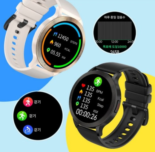 통화가능 블루투스 스마트워치 S5 스포츠시계1.39인치 22mm