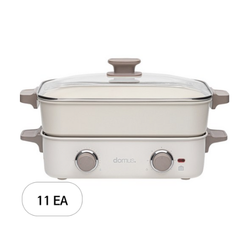도무스 두판 타이머 세라믹 멀티쿠커 11세트