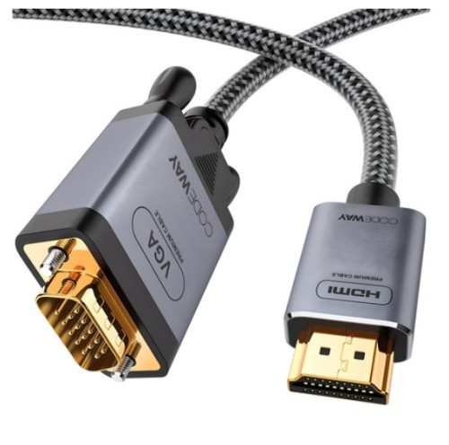 코드웨이 HDMI to VGA RGB 케이블