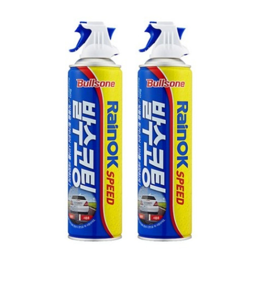 불스원 레인OK 스피드 발수코팅제, 380ml, 2개
